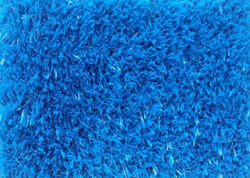Искусственная трава Color 20 мм. синяя