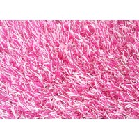 Искусственная трава Color 20 мм. розовая