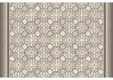 Ковровая дорожка на войлоке "Графит цветком"