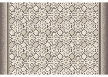 Ковровая дорожка на войлоке "Графит цветком"