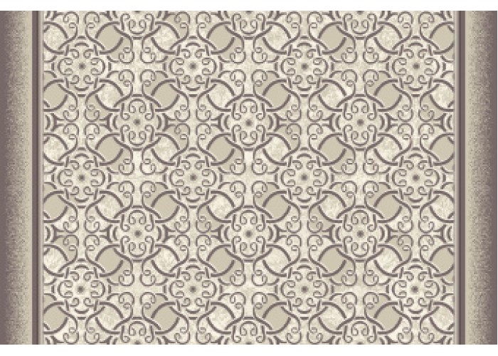 Ковровая дорожка на войлоке "Графит цветком"