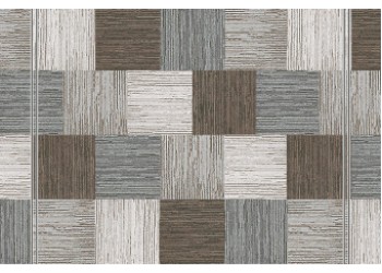 Ковровая дорожка на войлоке "Плитка серо-коричневая"