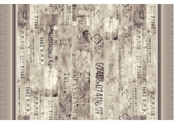 Ковровая дорожка на войлоке "Шрифт"