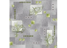 Витебский ковролин "Узор серо-зеленый"